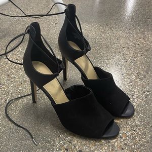 Marc Fisher | Open Toe | Lace Up Heels